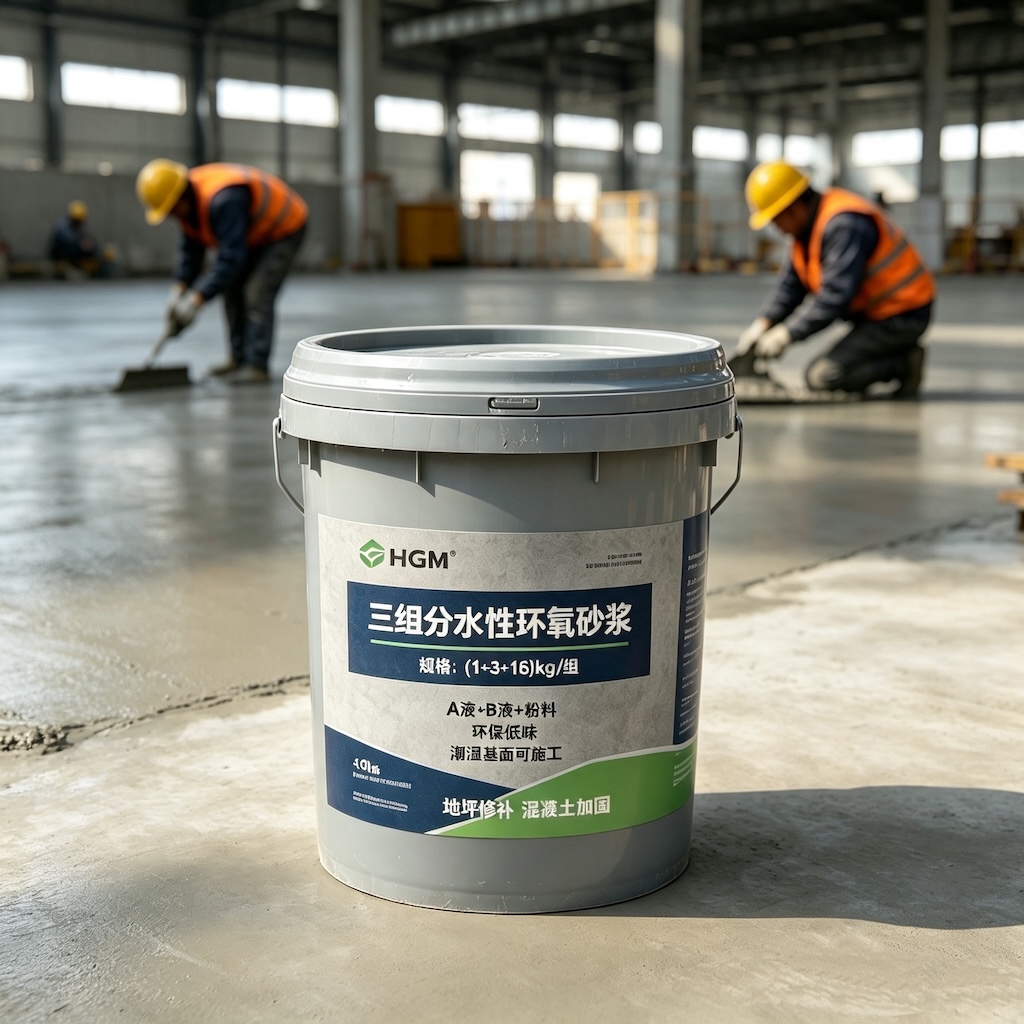 云溪三组份水性环氧砂浆